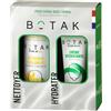 BOTAK Cofanetto Regalo Routine Quotidiana Testa Rasata e Calva | Francese | Detergente equilibrante 99% e Crema Idratante 97% di origine naturale, Vegan, Regalo ideale per Uomo e Papà