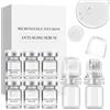 Miioto Micro infusione System, Micro Needling Set, Microneedling Siero | 6PCS Siero per Microneedling un Siero Profondamente Idratante, Anti-Età e Levigante per Tutti I Tipi di Pelle
