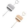 Healvian 2 Pezzi Accessori Chioma Cerimonia Lega Design Elegante e Forma Chic, Decorazioni per Chioma da Sposa e Uso Quotidiano