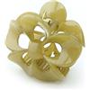 Meilliwish Nuovo stile Fiore Bellissimo Clip artiglio per capelli per le donne ragazze (D68)(Yellow)