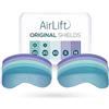 AirLift® - Set di 5 paia di cuscinetti in silicone per ciglia (XS S M L XL)