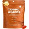 BASTOUR Tanning Gummies For Women, 2026 Abbronzatura Rapida Senza Sole, 60pc，1PC | Abbronzatura Rapida Senza Sole, Astaxantina, Miscela di Beta-Carotene e Licopene, Luminosità e Idratazione Della Pelle