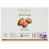 Omia - Eco Bio Visage, Beauty Routine Olio d'Argan, Trattamento Idratante e Elasticizzante con Crema Viso e Latte Detergente per Pelli Normali e Miste, Confezione Regalo, Dermatologicamente Testato