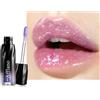 Afflano Witch Ritual Lip Gloss 02 Moon Orchid, base viola con effetto perlato blu viola e argento, lucentezza 3D a specchio, formula vegana senza talco