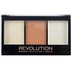 Makeup Revolution - Kit illuminante per il contorno viso F02, 11 g (etichetta in lingua italiana non garantita)