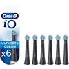 Oral-B IO Ultimate Clean Black (6 pezzi)