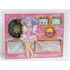 Bandai Creamy Mami Capsule Goods Set di 6 - Fermacapelli, Specchio, 2 Pochette, 2 mini-box