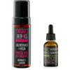 Organic Heroes | Kit Routine Viso Bio Antiage: Mousse Detergente con Acido Ialuronico e Acqua di Rosa + Siero Ialuronico e Collagene Vegetale