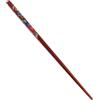 Generic 1pc Bastone per Capelli Bacchette in Legno Fiore Stampato Bun Holder 18CM Lungo Capelli Pinze Accessori Per Lo Styling Dei Capelli per Donne Ragazze (Marrone)