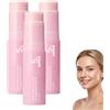 LIFETIJDWA Multi Balm Stick Volume al Collagene - Balsamo Idratante Rimpolpante - PDRN Balsamo Multi Rimpolpante al Collagene Rosa - Volumizzante - Balsamo Riparatore Multieffetto - Volufiline & (3 bottiglie)