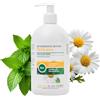 Sapone di un Tempo Detergente Intimo Delicato pH 4.5, Sapone Intimo con Aloe Vera, Camomilla e Melissa 500ml | per Igiene Intima Donna, Anti Odore, Naturale, Vegan, Addolcente, Riequilibrante