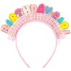 LunarCharm Cerchietto di compleanno per ragazze, corona da principessa, per donne e bambine, cerchietto di buon compleanno per accessori per capelli da festa