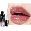 Afflano Witch Ritual Lip Gloss 01 Phantom Dream, base trasparente con blu, viola, bianco e oro, effetto perlato 3D, per labbra piene, vegano
