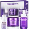 BIOHEAL BOH Kit per la cura del viso Probioderm 3D Lifting | Crema idratante per il viso anti-età notturna, fiala e siero viso spray | Kit per la cura del viso coreano per rassodare e idratare | Set