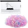 SZCXDKJ Mini elastici in gomma color arcobaleno, 1000 pezzi morbidi elastici per capelli di bambini, donne e ragazze intrecciare e acconciature