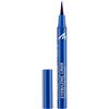 Manhattan Eyemazing Liner, eyeliner in feltro blu per un'applicazione ideale, colore Blueless 77L (1 x 1,2 ml)