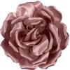 Mecool Taglio di capelli grande rosa spilla fiore fiore testa fermaglio capelli ragazza accessori festa di nozze marrone chiaro