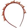 Generico Fascia Per Capelli Con Clip - Strumento Per Styling Forcina Integrato, Accessorio Per Frangia Dentata, Fascia Leggera Con Clip | Soluzione Di Fissaggio Rapido Per Donne, Viaggi, Ufficio, Feste, Capell