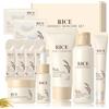 Miioto Riso Skincare Coreana, Skin Care Coreana Set Completo 11 Pezzi | Kit Skincare Viso Completo,con Detergente viso, Maschera Coreana & Occhi,Rice Toner, Crema Visos, Contorno Occhi, Siero Visos