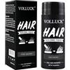 VOLLUCK Fibre Cheratina per Capelli, Naturale Fibre Capelli Uomo Donna 28 g (Marrone Scuro)