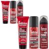 Generico Set Viaggio Uomo 3 Pezzi Homme - Deodorante Ylang Ylang, Schiuma da Barba Olio di Avocado, Doccia Shampoo Ginseng 50 ml - Kit Uomo da Viaggio Bagaglio a Mano (2 kit)