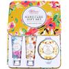 BODY & EARTH # LOVE Set Regalo Crema Mani per Donna - 2 Creme Mani e 1 Crema Esfoliante, per Cura della Pelle e del Corpo, con Burro di Karitè, festa della mamma, compleanno