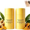 Generico Deodorante alla curcuma senza alluminio, Stick Profumato Alla Vaniglia E Pistacchio, Deodorante Roll-on Antitraspirante Per Le Ascelle, Protezione Contro Gli Odori Per Tutto (2 PCS)