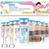 SHOPPGO Siero per Microneedling, Facial Glow Starter Kit, 10 * 5ml | Microneedling Siero Impostato + Fondotinta Liquido, Idratante e Antirughe