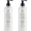 Prija Toning Body Cream with Avocado Oil and Green Walnut 2x 380ml | Boosts Hydration and Elasticity with Centella Asiatica. Lightly Scented Moisturising and Vegan Friendly.