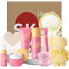 LAIKOU Salmon PDRN Centella Asiatica Skincare Set per la cura del viso da donna | Set da viaggio per la cura della pelle, 8 pezzi, con detergente per il viso, crema per gli occhi, crema idratante e lenitiva