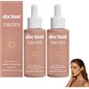 Srcasy 2 flaconi di gocce di abbronzatura da bere, 2026 nuovo autoabbronzante viso, Sunless Tanning Drops per un'abbronzatura naturale, abbronzatura rapida