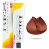 GENERICO Bes Professional Coloring Tinta Capelli 100ml, Crema Colorante Permanente con Estratti Vegetali, Copertura Capelli Bianchi e Riflessi COLORE 743 BIONDO RAME DORATO