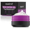 OUKEYA 150g Edge Control Gel, Fissaggio Forte e Flessibile per Ricci, Onde e Treccine, Gel Trasparente, Controllo Crespo e Lucentezza Naturale, Acconciature Definite e Styling Quotidiano
