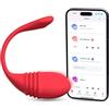 LOVENSE Vulse Vibratore Donna Punto G con Funzione di Spinta | Ovetto Vibrante con App, Bluetooth Vibratoreper Donna con Telecomando, Sex Toys