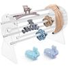 Janety Claw Clip Organiser, 360 Degree Rotating Hair Clip Holder | Acrylic Headband Organiser, Hair Clips Organiser Girls &Women