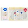 NIVEA CELLULAR LUMINOUS630 Kit Trattamento Avanzato Viso & Mani, Siero Viso Anti Macchie 30ml e Crema Mani Anti-Macchie 50ml, Skincare Routine con Pochette Omaggio Inclusa