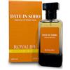 ROYALIFE DATE IN SOHO Extrait De Parfum 50 ml Profumo Unisex Intenso con Tuberosa Zafferano Muschio Bianco Ambroxan Fragranza Elegante Calda e Moderna