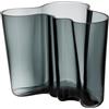 Iittala Alvar Aalto - Vaso, in Vetro, Grigio, 19 x 20 x 16 cm