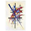 Posterlounge Segno con contorno Poster | 70 x 100 cm di Wassily Kandinsky Colorato Quadri Decorazione per pareti