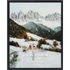 Vasemouh Cornice 40x50 in PVC,Portafoto da Parete, Perfetto per Casa Ufficio, Cornice Nera,1 Pezzo