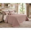 Blanc MARICLO Trapunta Matrimoniale Due Piazze Shabby Chic cm 260x260 in Microfibra Art. Aurora (ROSA ANTICO)