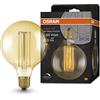 OSRAM Lampada LED Vintage 1906 vetro dorato, 8,8W, 806lm, forma Globo con diametro 125mm e attacco E27, luce bianca calda, filamento lineare, dimmerabile, durata fino a 15.000 ore