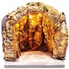 Holyart Presepe Napoletano: Grotta presepe napoletano 25x25x25 cm illuminata
