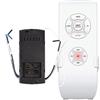 Zerodis Kit Telecomando per Ventilatore da Soffitto, Smart WiFi Telecomando per Ventilatore da Soffitto Controllo della velocità e dei Tempi della Ventola Compatibile con la Lampada a