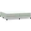 IKAYAA Struttura Letto Matrimoniale 200x220 Rete Matrimoniale con Doghe in Legno per Adulti, Bambini e Teenager, Altezza 25 cm -Grigio chiaro-200 x 220 cm/25 cm