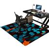 Tkuhknag Gaming Tappeto Sedia - Tappeto salvapavimento - Tappeto Protettivo Sottosedia - Protezione Parquet e Pavimenti Duri - Tappetino per Sedia da Ufficio - Ufficio protettore del pavimento 90 x 140 cm