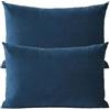ZZDZW Lusso Cuscino Copre Caso Federa Cuscino 50x70 40x70 60x80 cm Copricuscino Per Divano con Cerniera Federe in Velluto per divano letto arredamento set di due Copricuscini(#3,40x70 cm set of 2)