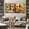 SKOEUI Quadro su Tela Africano Etnico Grandi Dimensioni Senza Cornice | Stampe da Parete Donna Figurativa 80x160 cm per Decorazione Parete Moderna Soggiorno Quadri per Camera da Letto, Idea Regalo