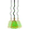 Bizhubmat 35 Floating Witch Broom, Decorazione Spettrale Di Halloween | Bacchette Di Scopa Mobili Luminosi Con Risate Raccapriccianti. Decorazione Per Case Infestate E Cortili