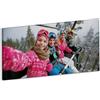 LABORATORIO 102 Quadro personalizzato con Foto (30x60 cm, Orizzontale) - Stampa su Tela Canvas - personalizza il tuo quadro con foto - compreso di Telaio in Legno - 100% made in Italy